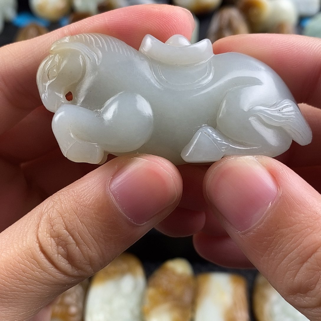 和田玉挂件未镶嵌