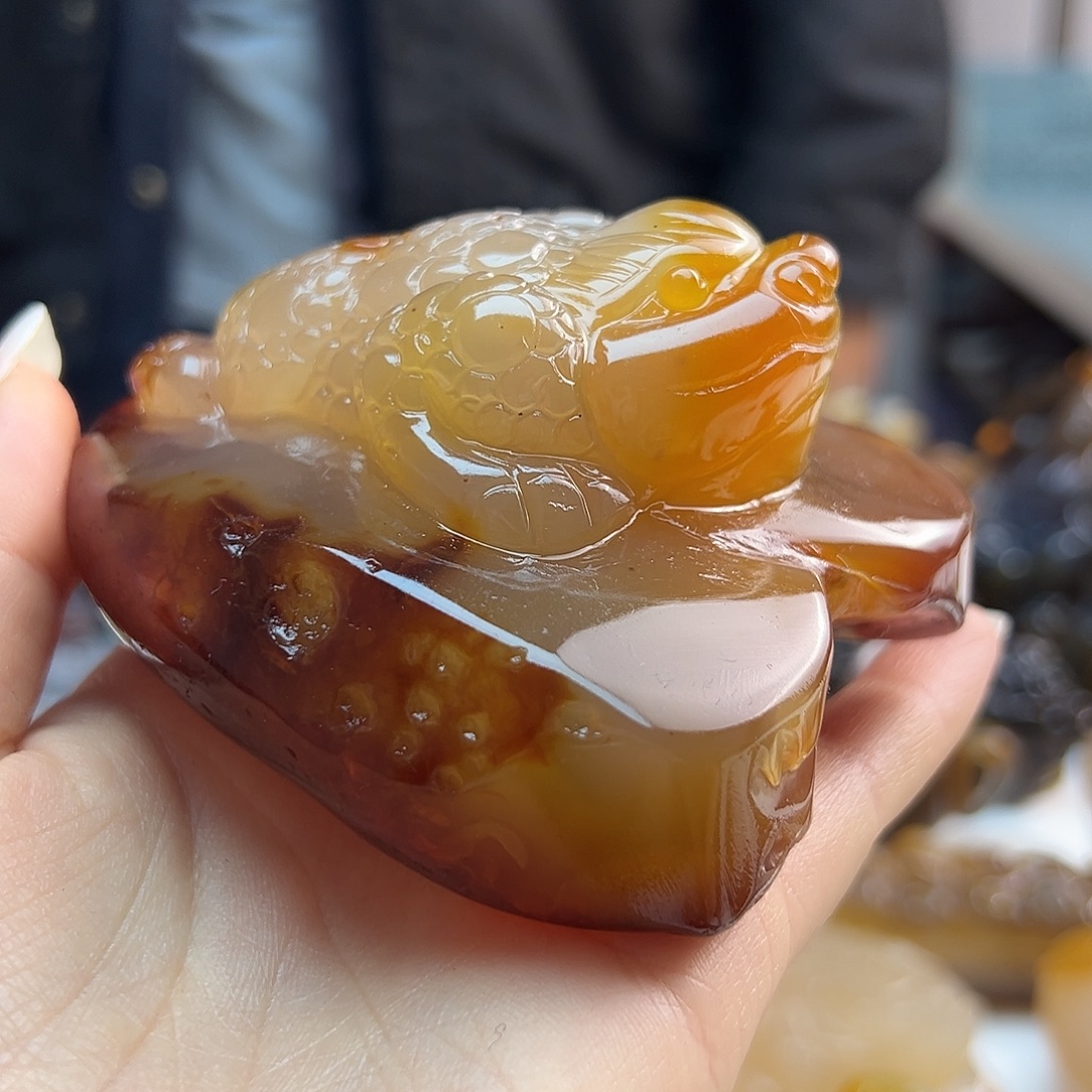 玛瑙/玉髓未镶嵌吊坠(不含链)