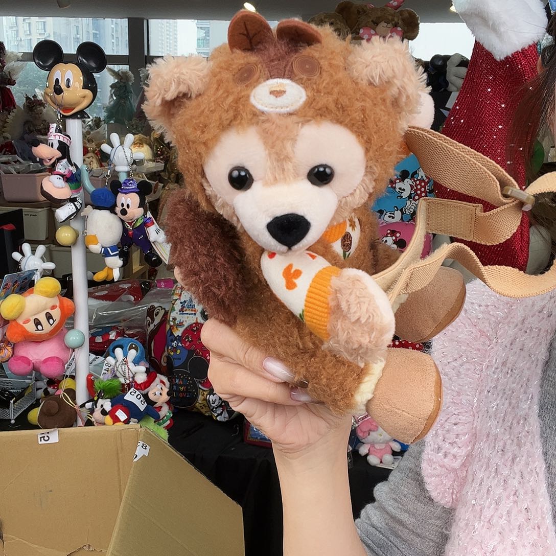 毛绒891号达菲窗帘扣