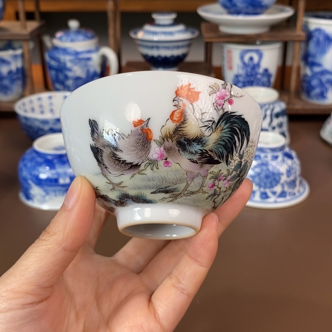 景德镇陶瓷手工手绘