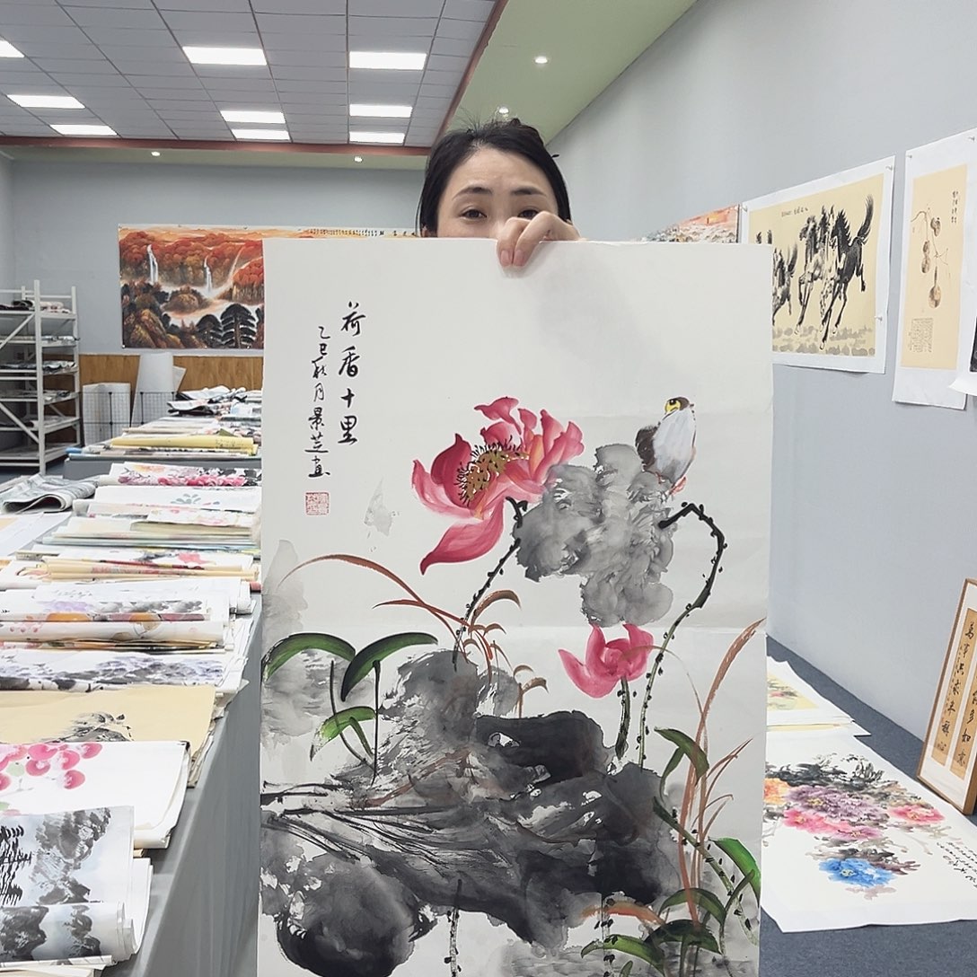 国画国画纯手绘作品