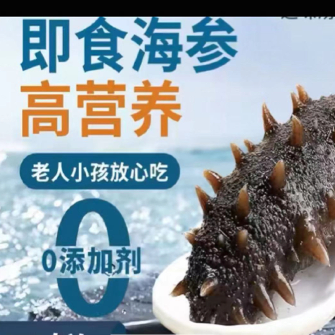 大连零添加辽刺参8-10头/斤拍一发二