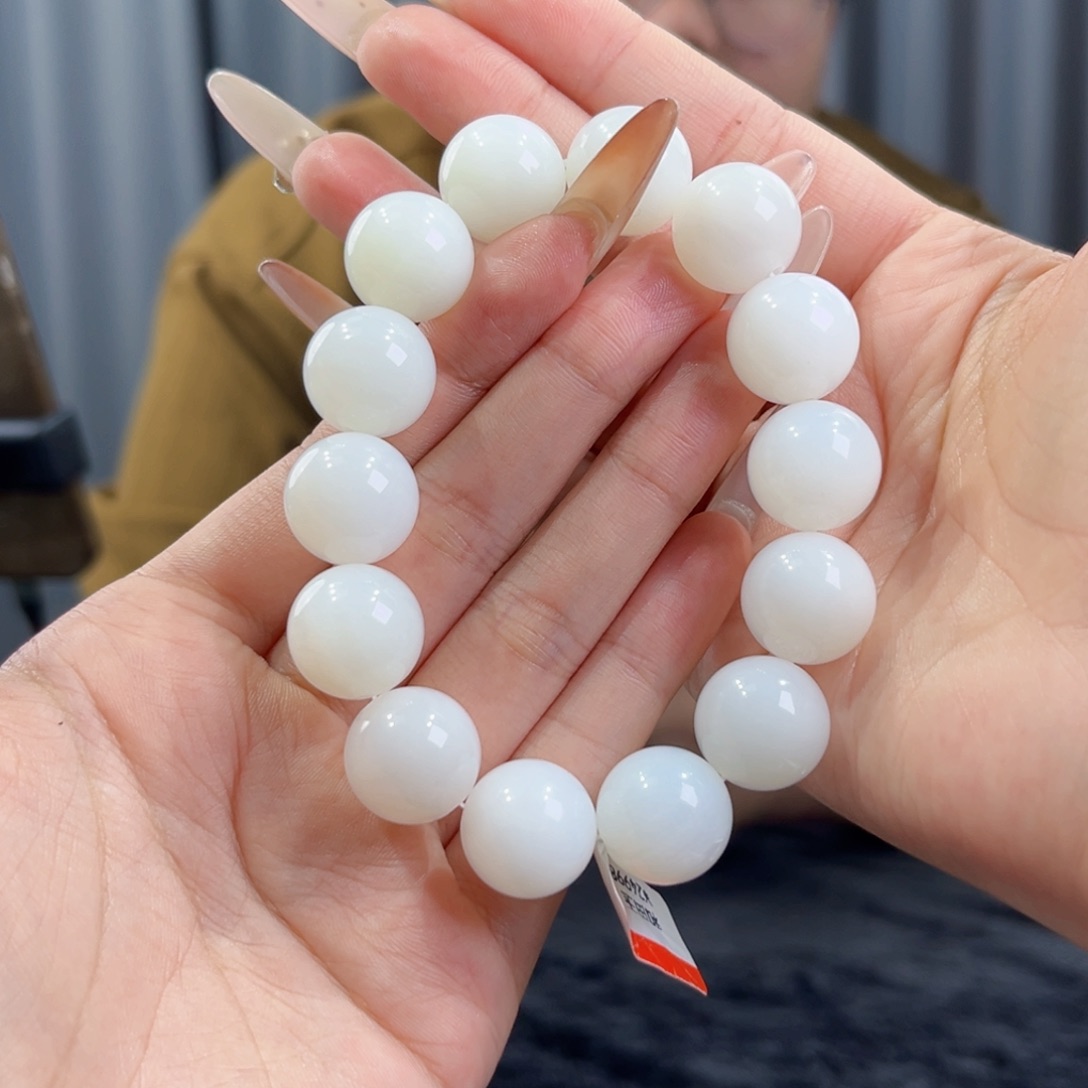 和田玉未镶嵌手串天然和田玉新疆且末天泰料手串16