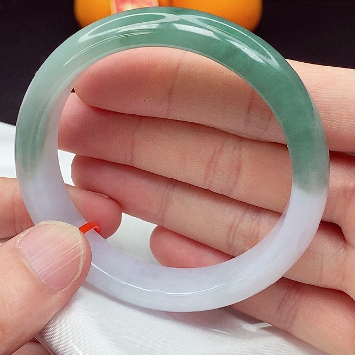 翡翠手镯未镶嵌57.3圈