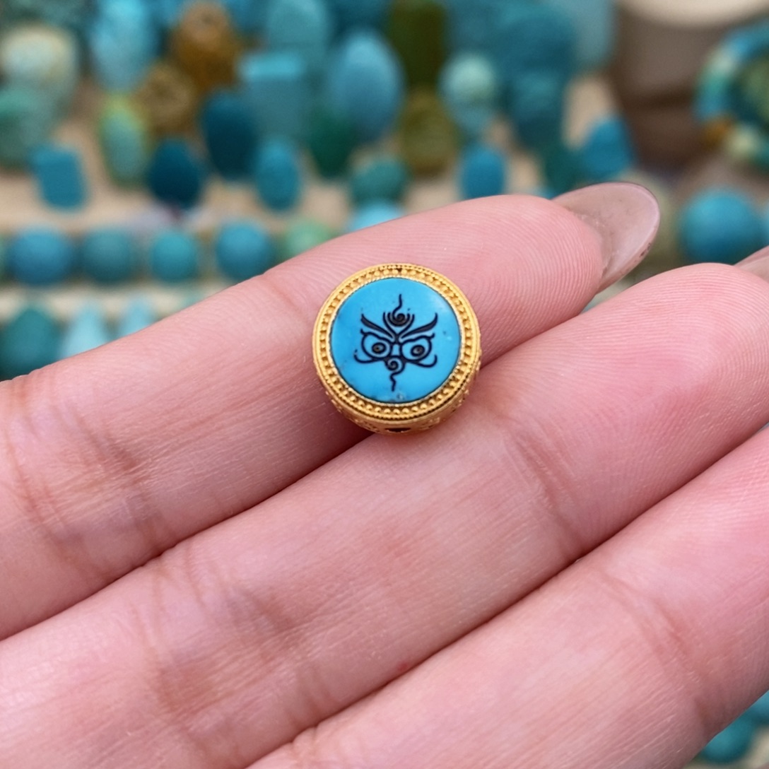 绿松石珠宝奇石未镶嵌