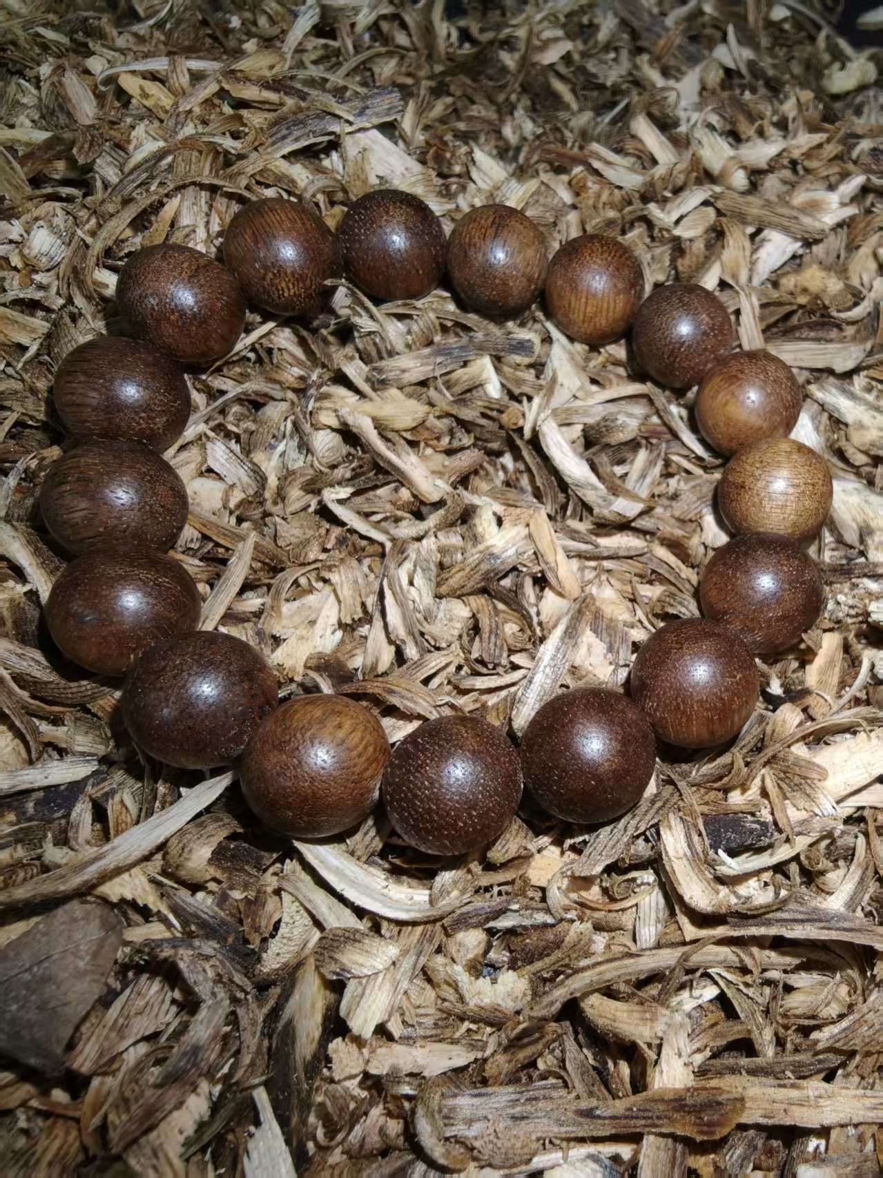 沉香YD 12海南白棋虫漏+沉香碎屑05