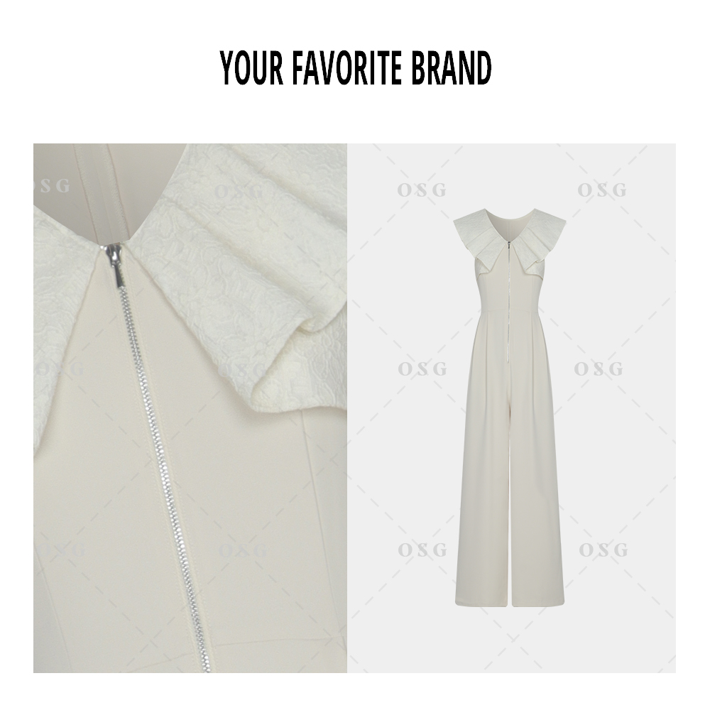 诺诺专属【浮云织梦】新款上新气质显瘦设计师款连体裤G25256224