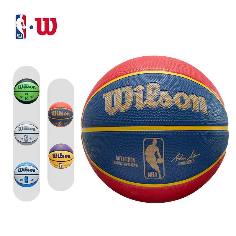 Wilson威尔胜篮球NBA75周年城市系列7号凯尔特人独行侠勇士湖人