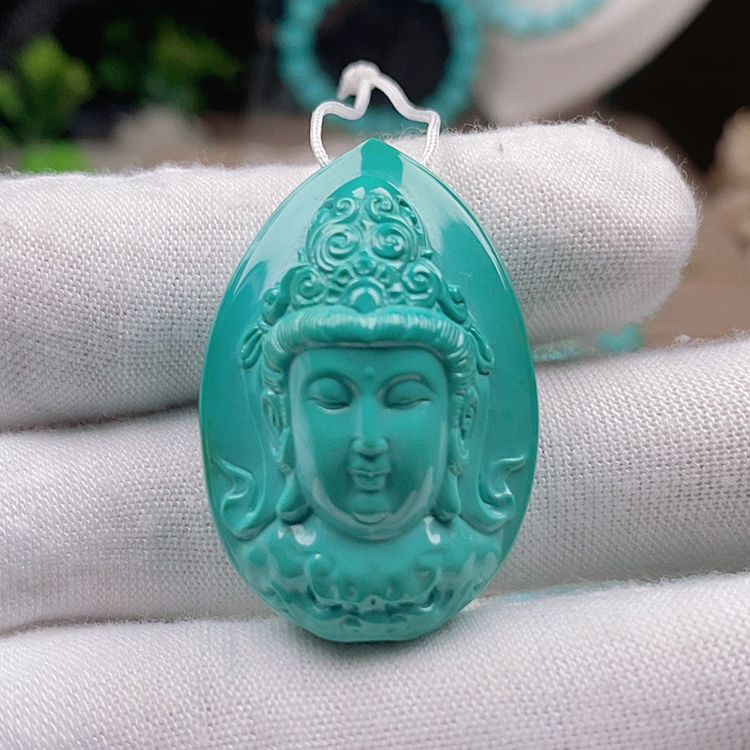 绿松石未镶嵌新款