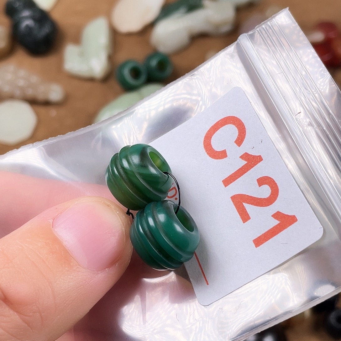 玛瑙/玉髓合金颈饰