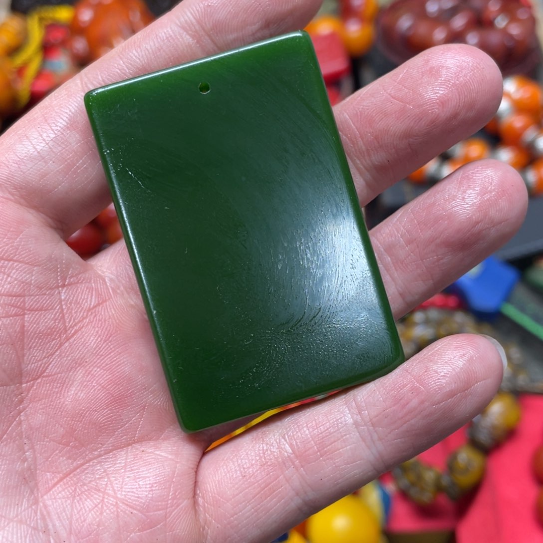 和田玉（碧玉）1未镶嵌