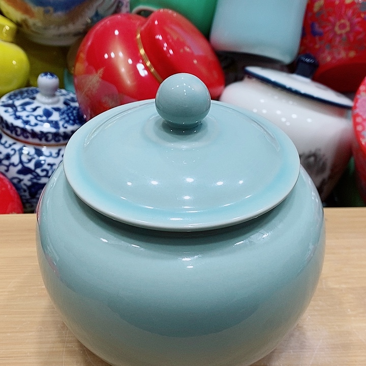 手工艺品琉璃茶叶罐储存罐密封罐
