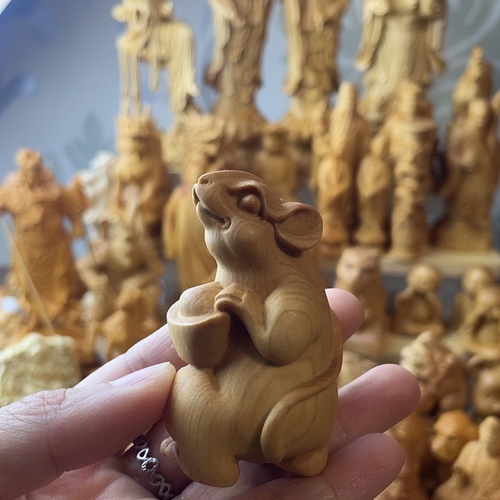 柏木（崖柏）生肖鼠