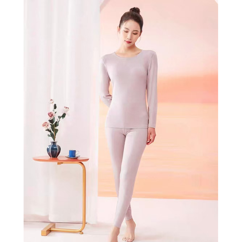 氧护大师情侣款羊绒蛋白保暖套装男款9684 女款9683