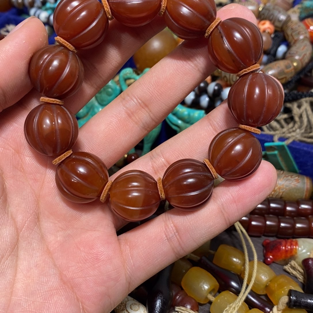 玛瑙/玉髓未镶嵌颈饰