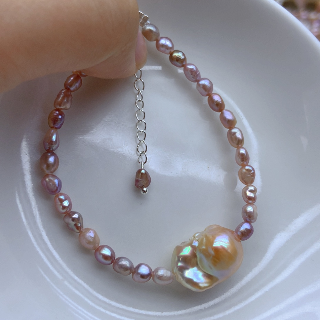 未镶嵌淡水珍珠耳饰