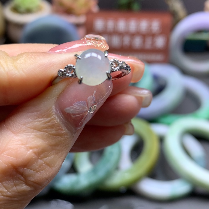 用***0翡翠未镶嵌戒指翡翠戒指