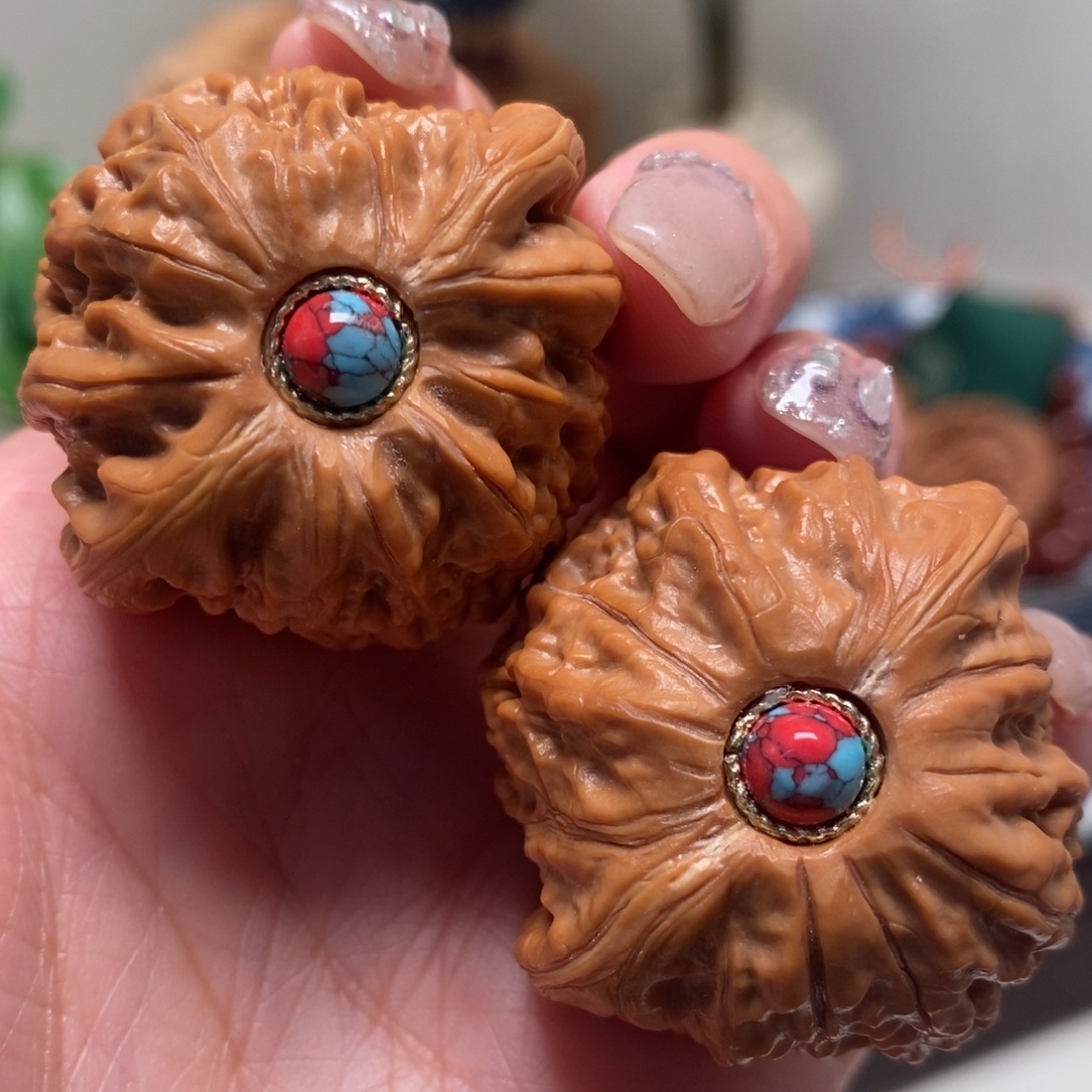 文玩核桃把件39尺寸铁锤妹妹