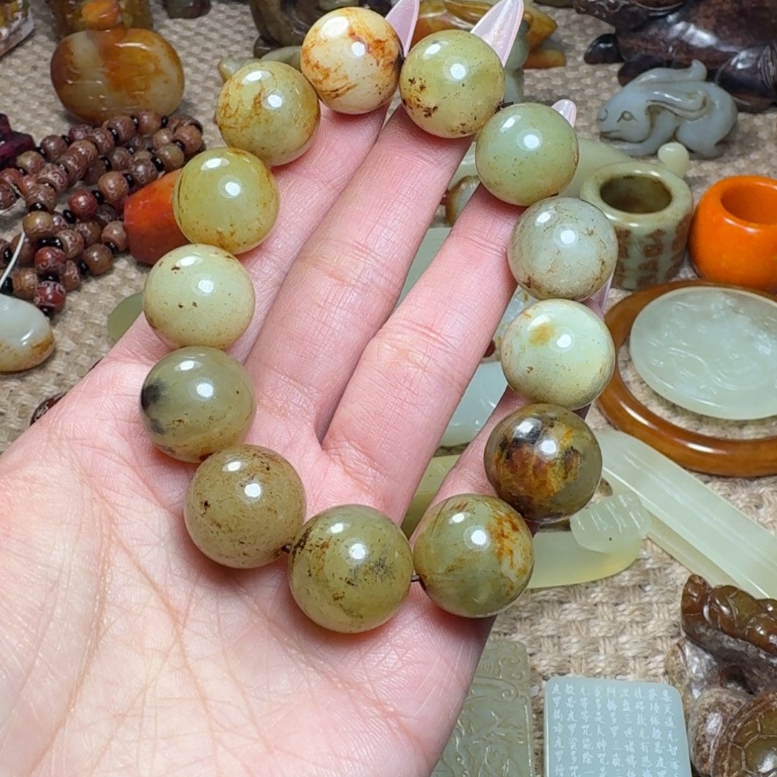 白玉菩提吊坠挂件