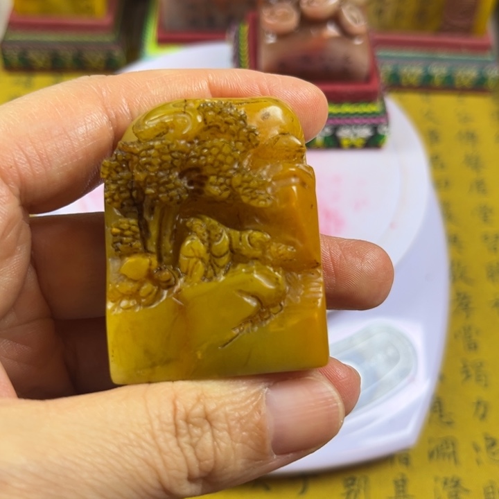 寿山石印石488655