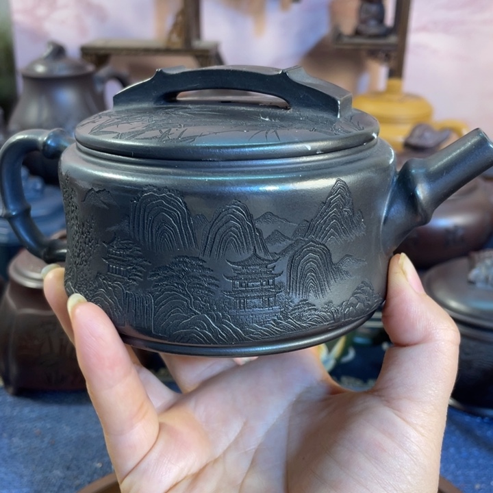 紫砂茶壶瑕疵紫砂茶具