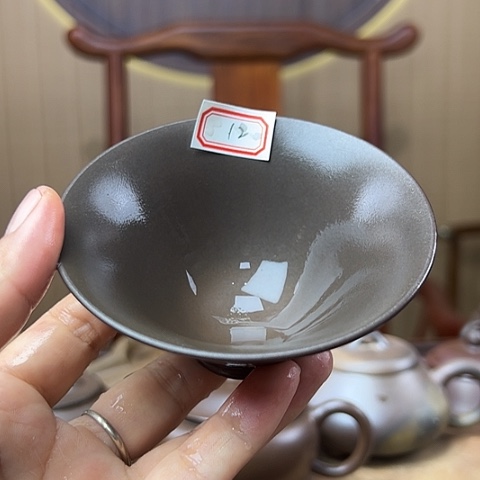 戬谷龙窑柴烧茶杯12
