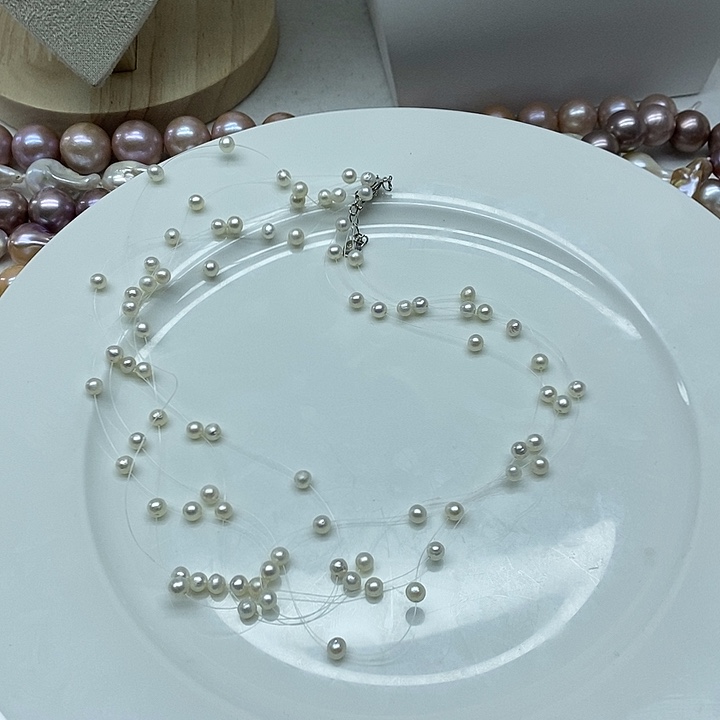4.5m左右合金淡水珍珠