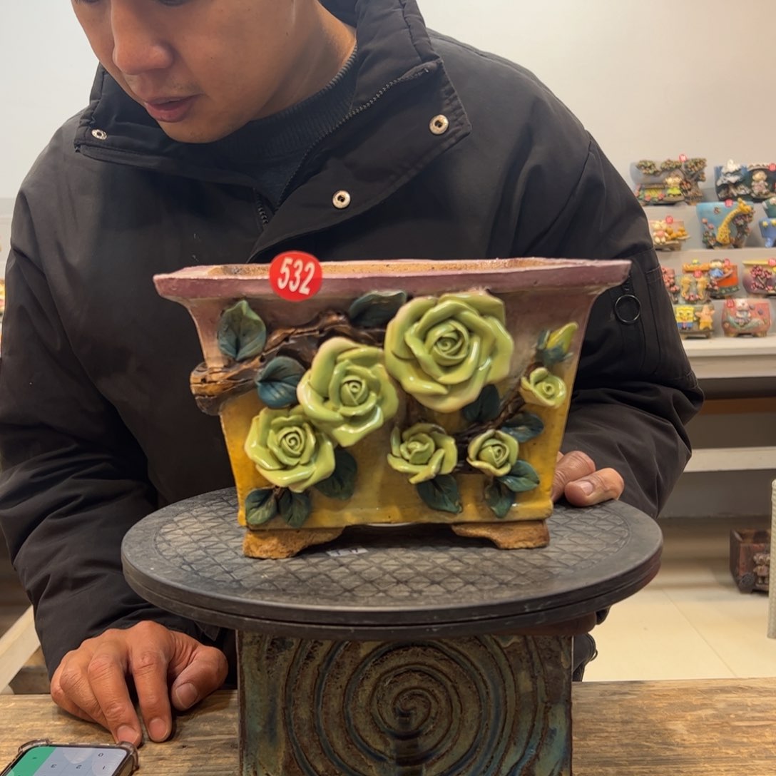 陶瓷微瑕532 号新年福利陶然花盆