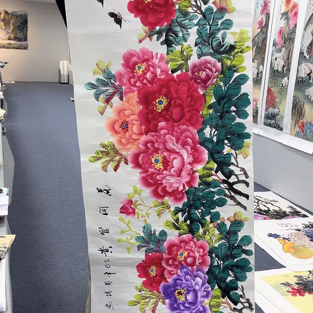 国画纯手绘字画作品