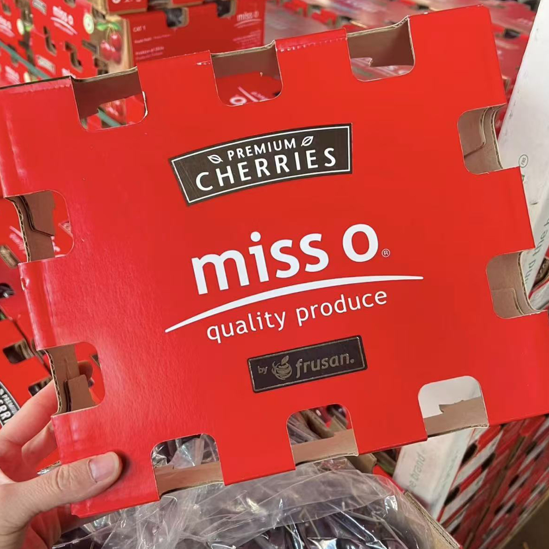 智利空运车厘子国际大牌misso2JD整箱2500g智利
