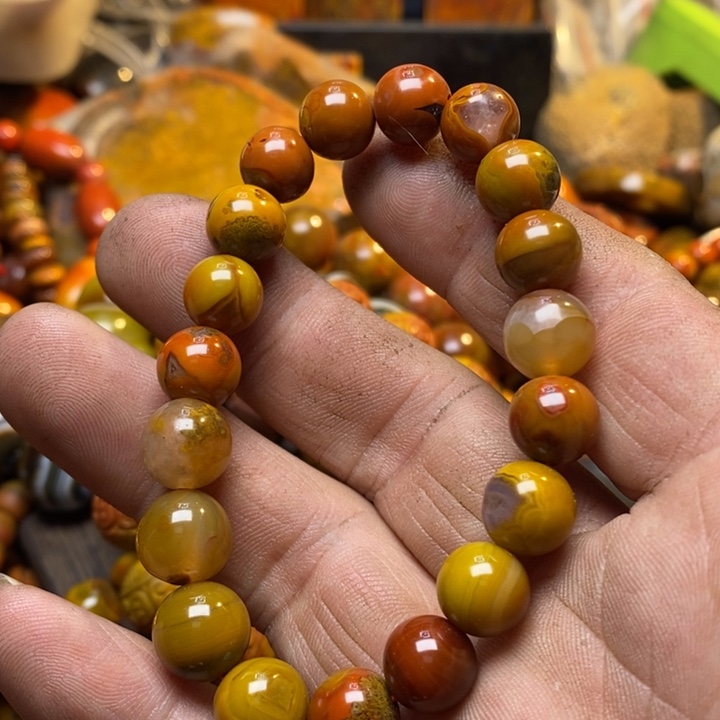 合金手链玛瑙/玉髓温****3