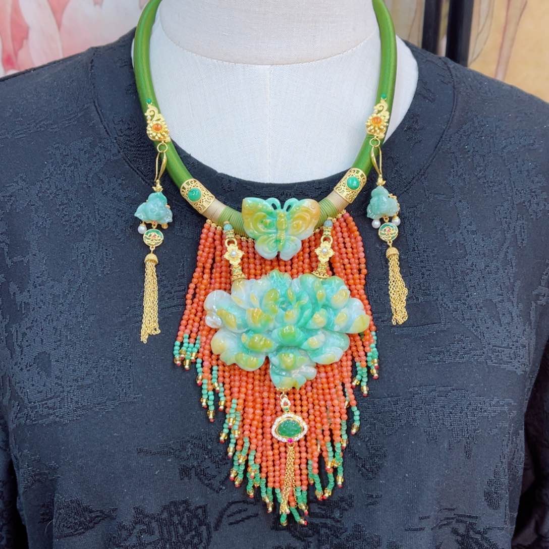 翡翠颈饰合金48小时鉴赏期