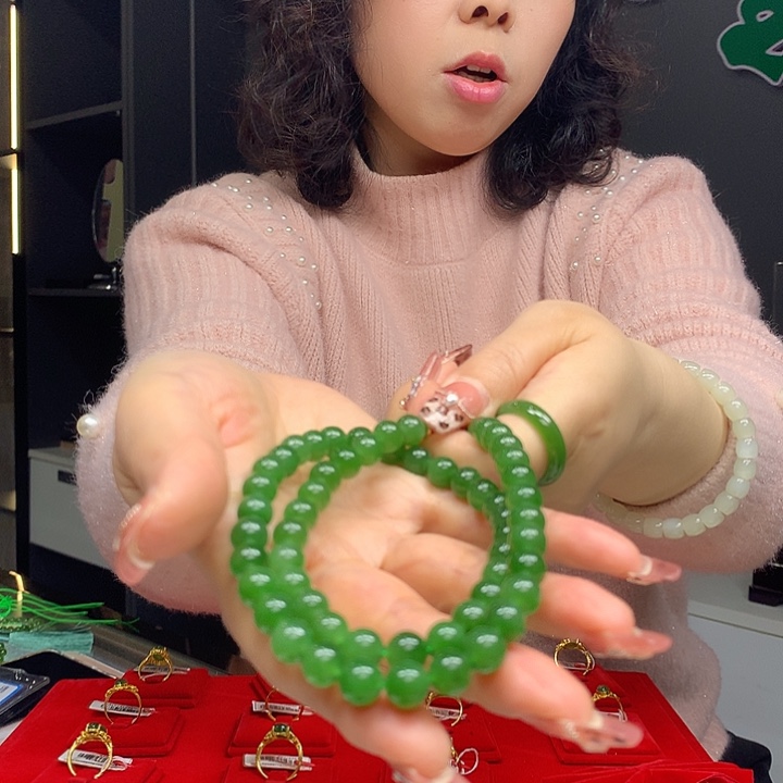 和田玉（碧玉）配饰未镶嵌?****?