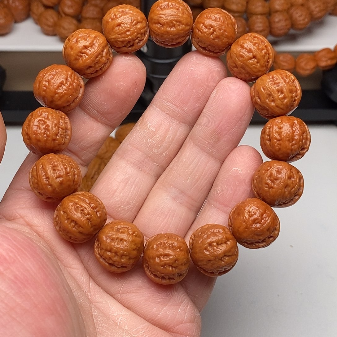 博***昴核桃文玩核桃1.8磨盘