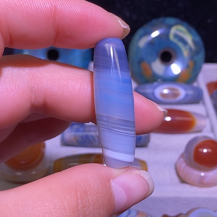 玛瑙/玉髓未镶嵌颈饰