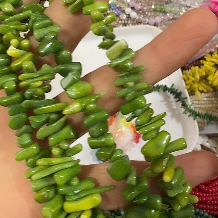 玛瑙/玉髓合金珠宝半成品19号一条