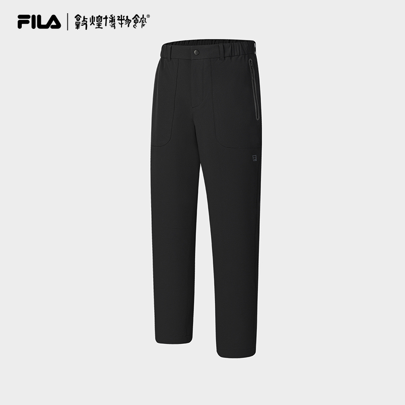 Fila/斐乐男【敦煌博物馆联名耐磨防水梭织裤】户外长裤A11M517806F