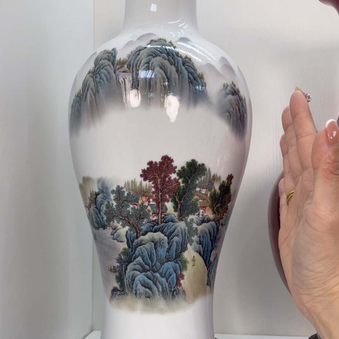 摆件景德镇陶瓷现代工艺品摆件