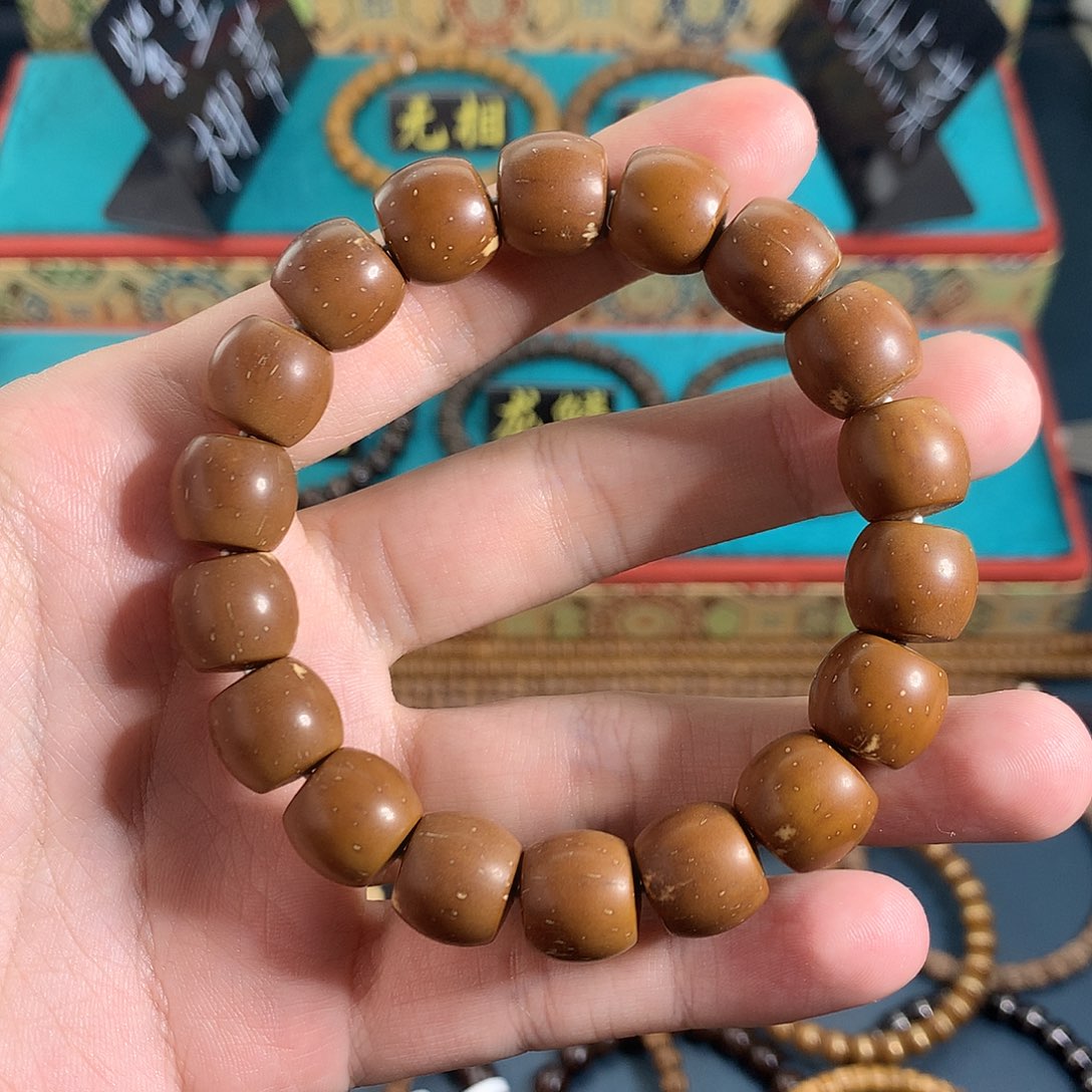 紫金鼠手串福利款12.8直切实心