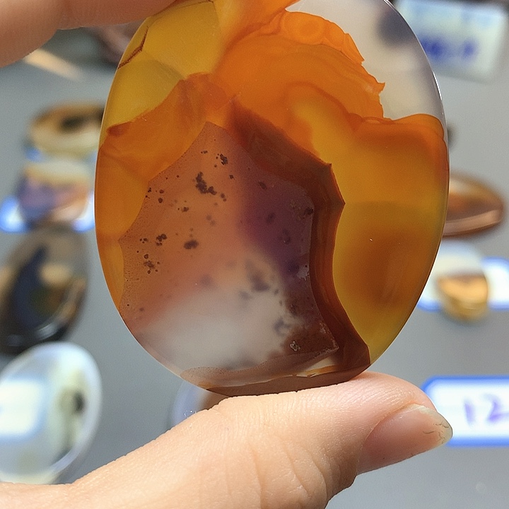 未镶嵌颈饰玛瑙/玉髓