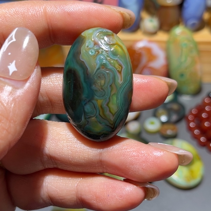 玛瑙/玉髓未镶嵌颈饰