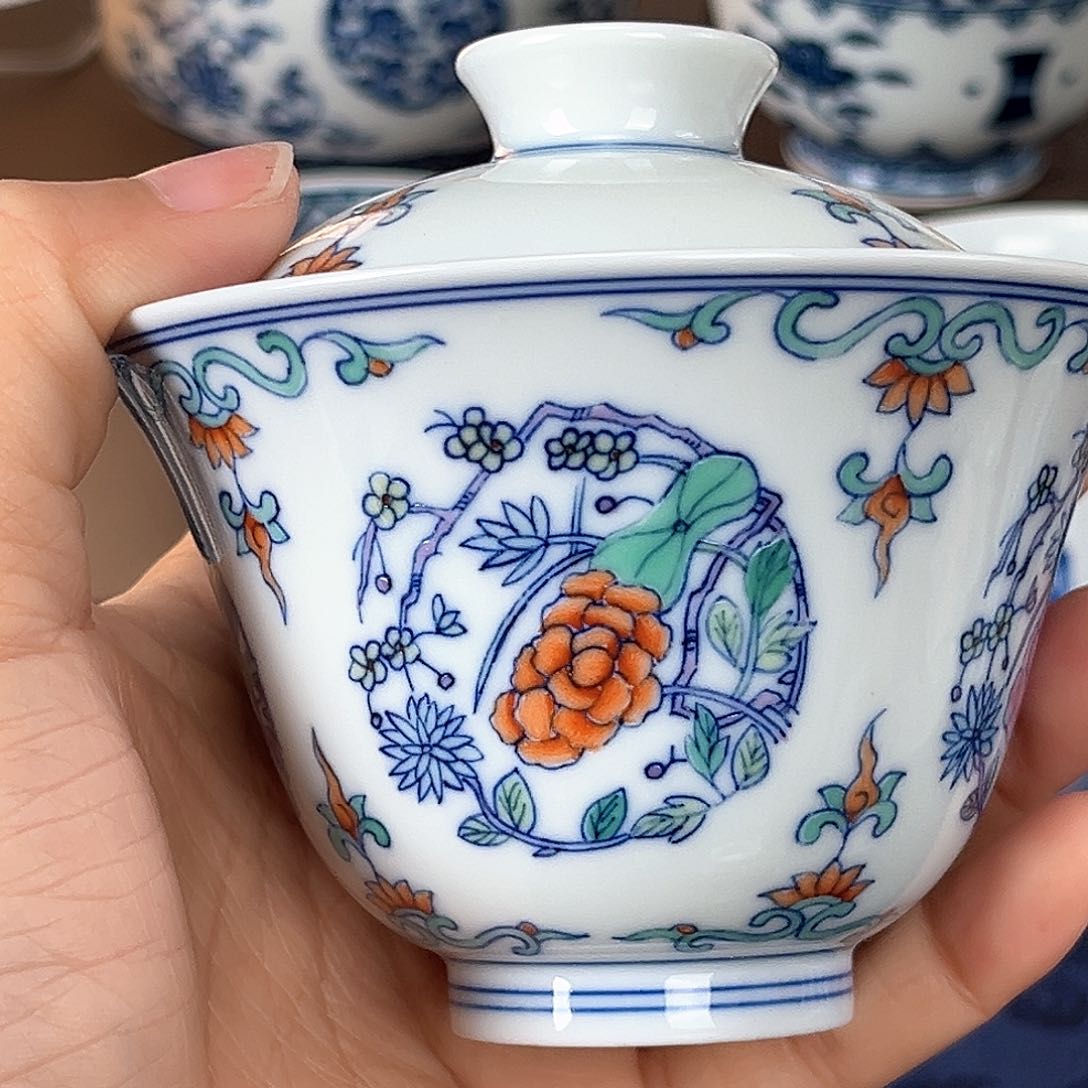 景德镇手工手绘茶具303