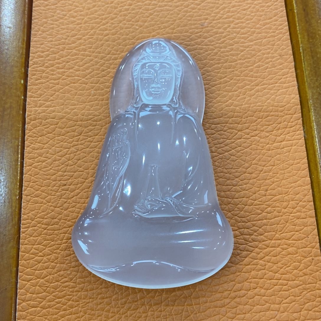 石英质玉吊坠(不含链)未镶嵌粤***椒