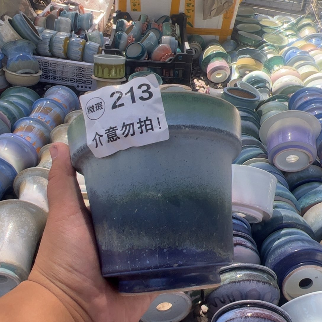内口10中号景德镇手工盆