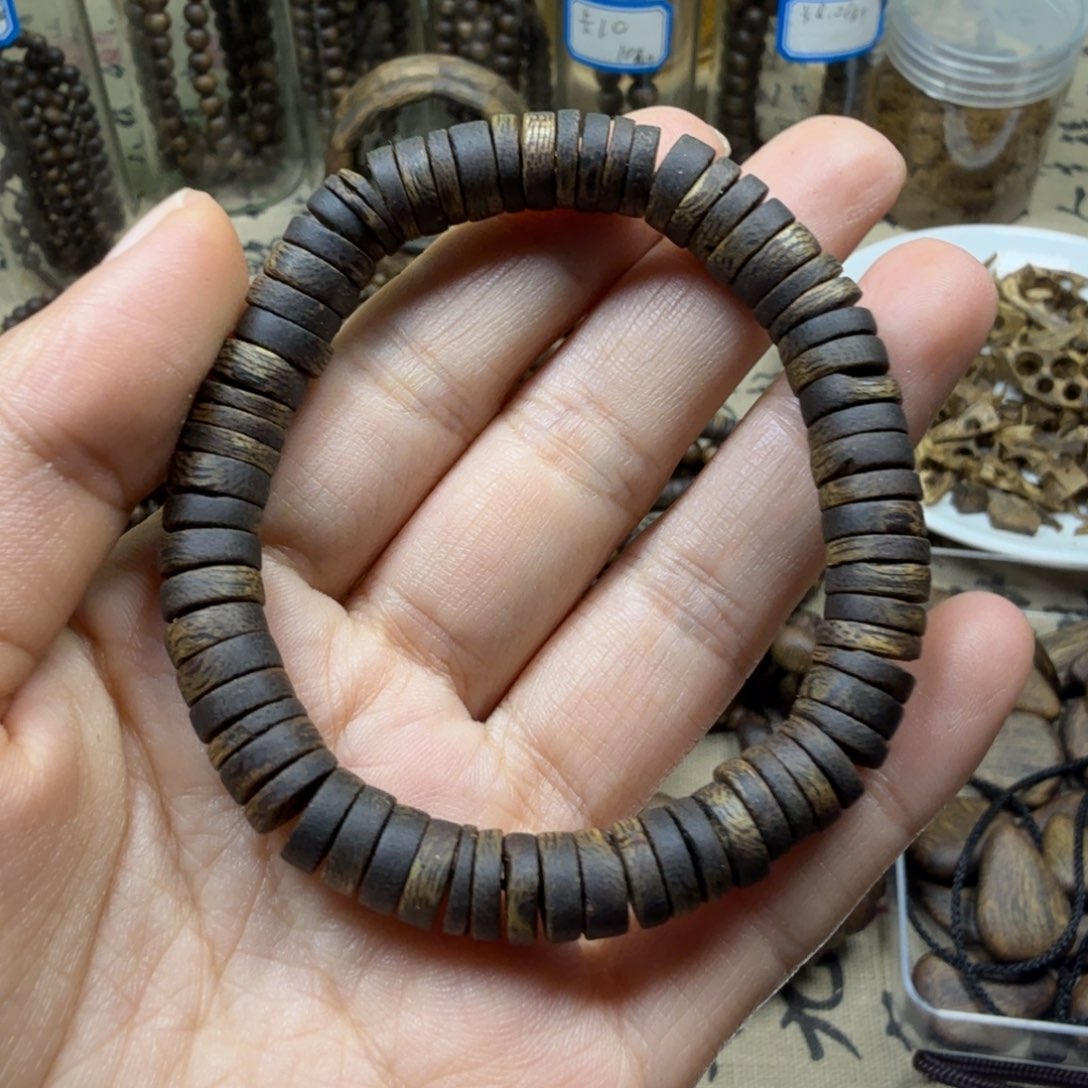 沉香沉香碎屑卡8沉水片片珠