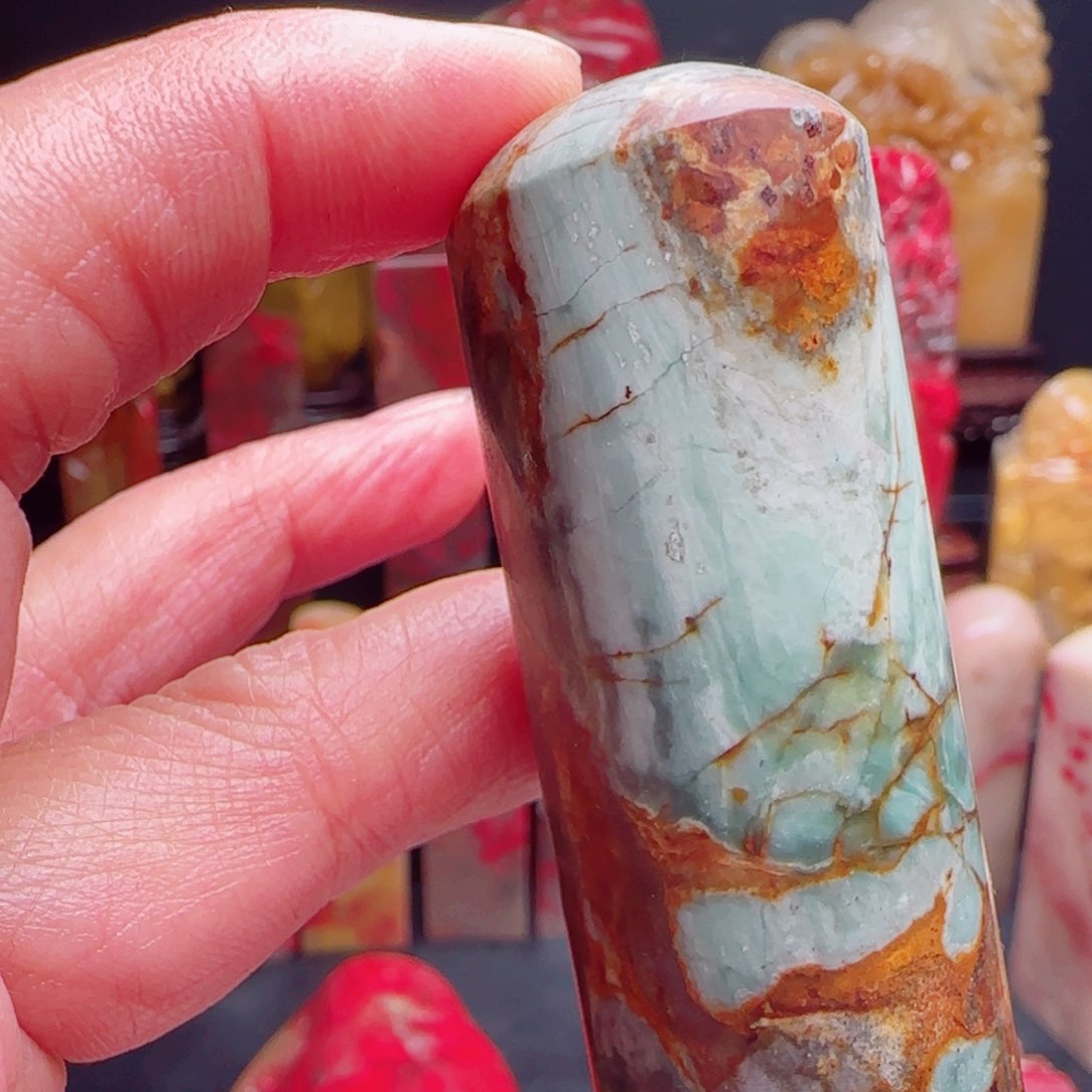 昌化石昌化绿卬章