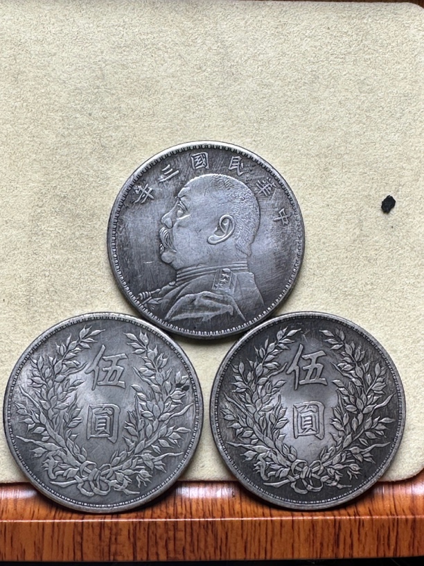 复古家居 大头（五员三枚）工艺品摆件