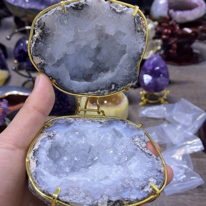 水晶珠宝半成品未镶嵌