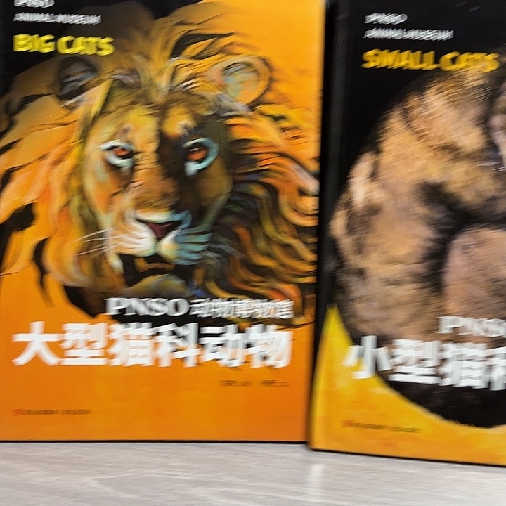 超大微瑕大小型猫科动物2本