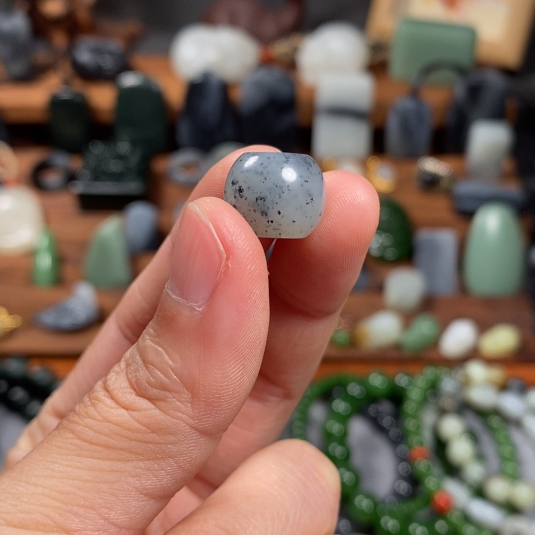 和田玉单珠未镶嵌